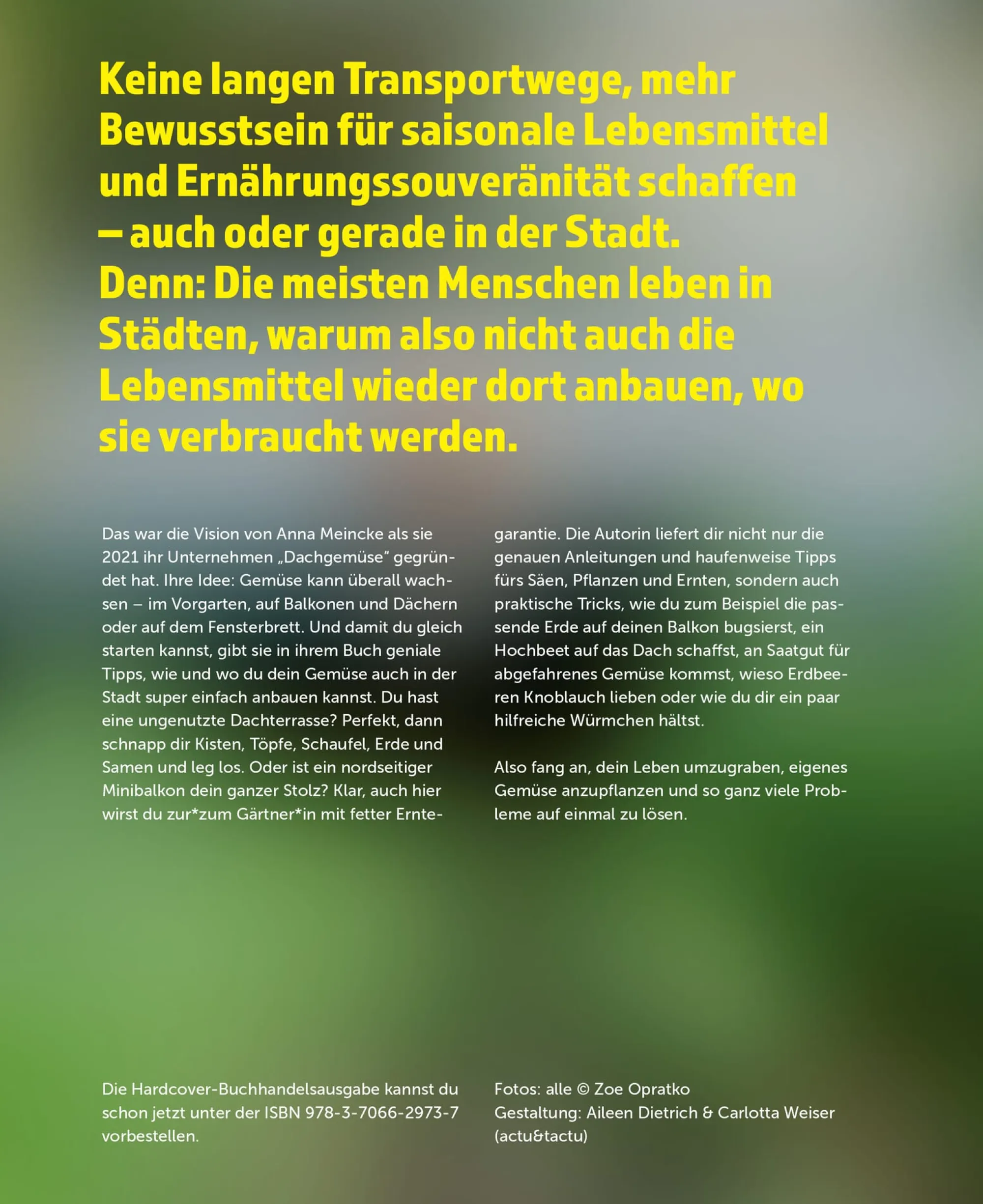 Garten & Natur|Sachbücher * Löwenzahn Verlag Stadtgemüse