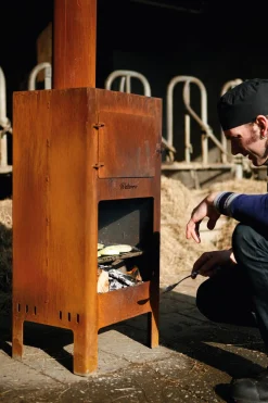 Gartenküche & Grills * Weltevree Stahlherd Outdooroven