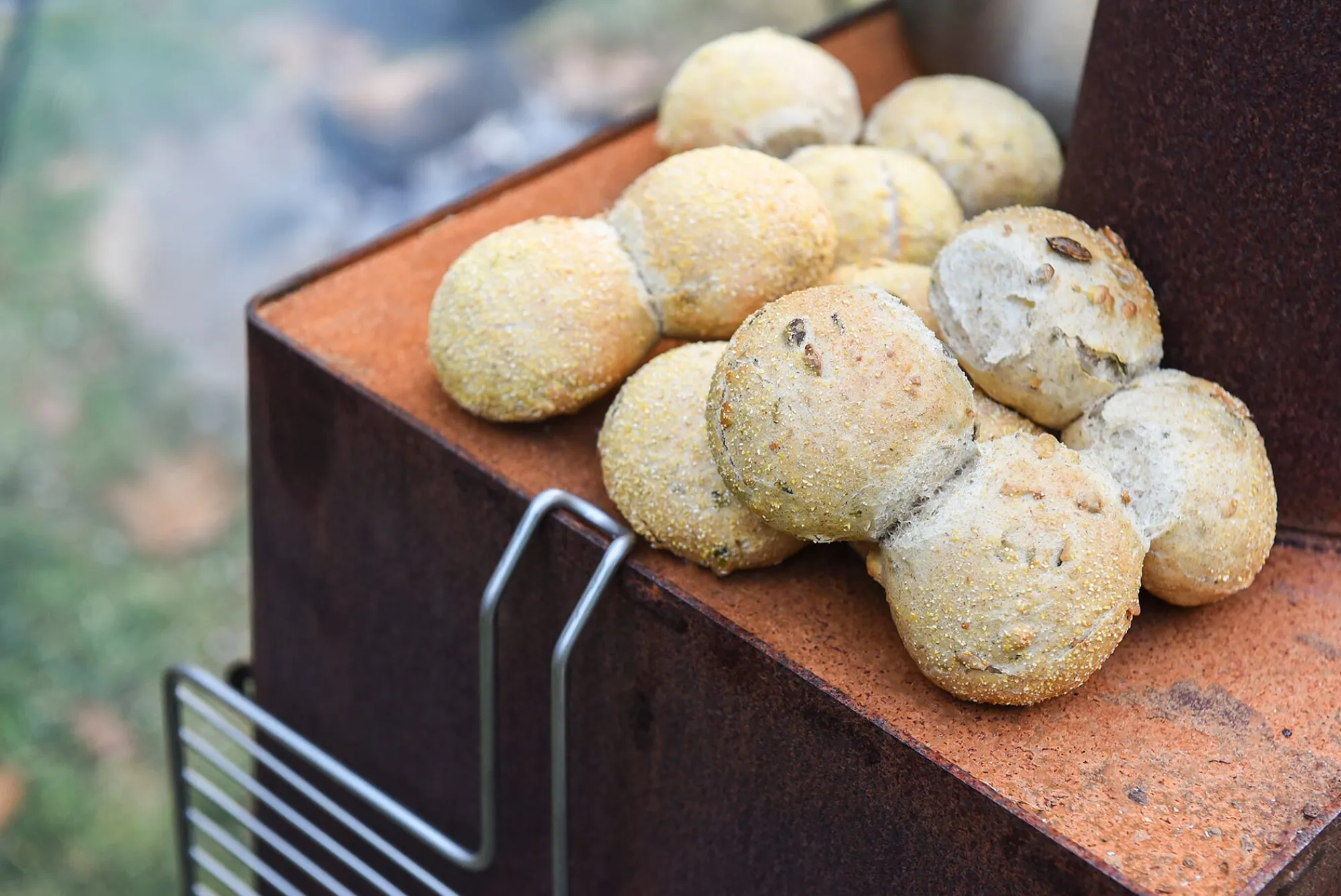 Gartenküche & Grills * Weltevree Stahlherd Outdooroven