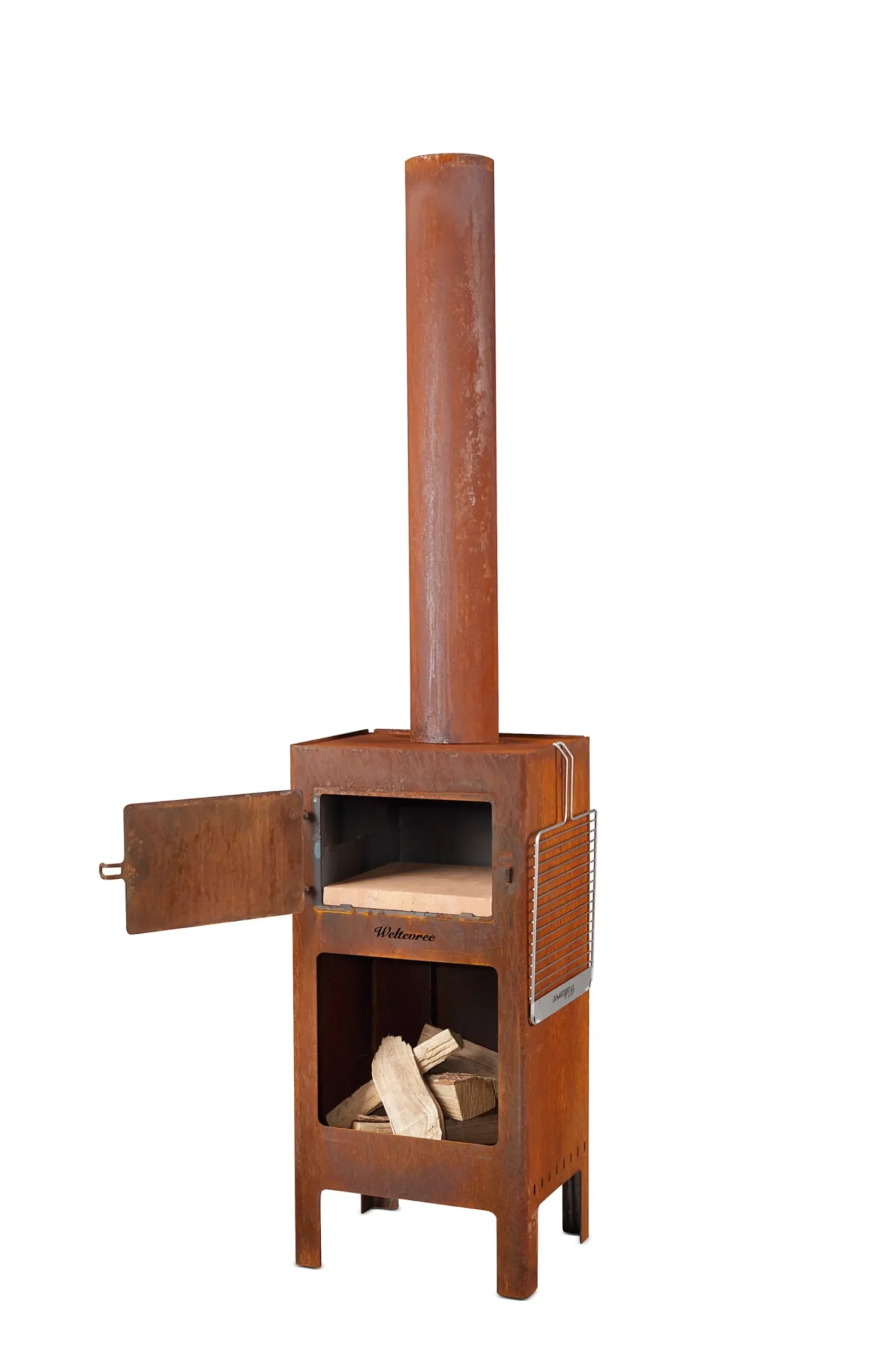 Gartenküche & Grills * Weltevree Stahlherd Outdooroven