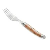 Besteck * Goyon-Chazeau Steakgabel Wacholderholz