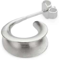 Schmuck * Guthmann Steckcreole matt, Silber
