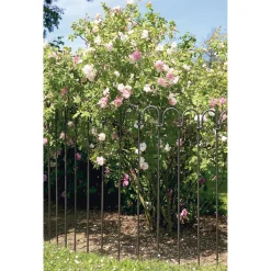 Zäune * melabel® Steckzaun Stahlstäbe 1 m