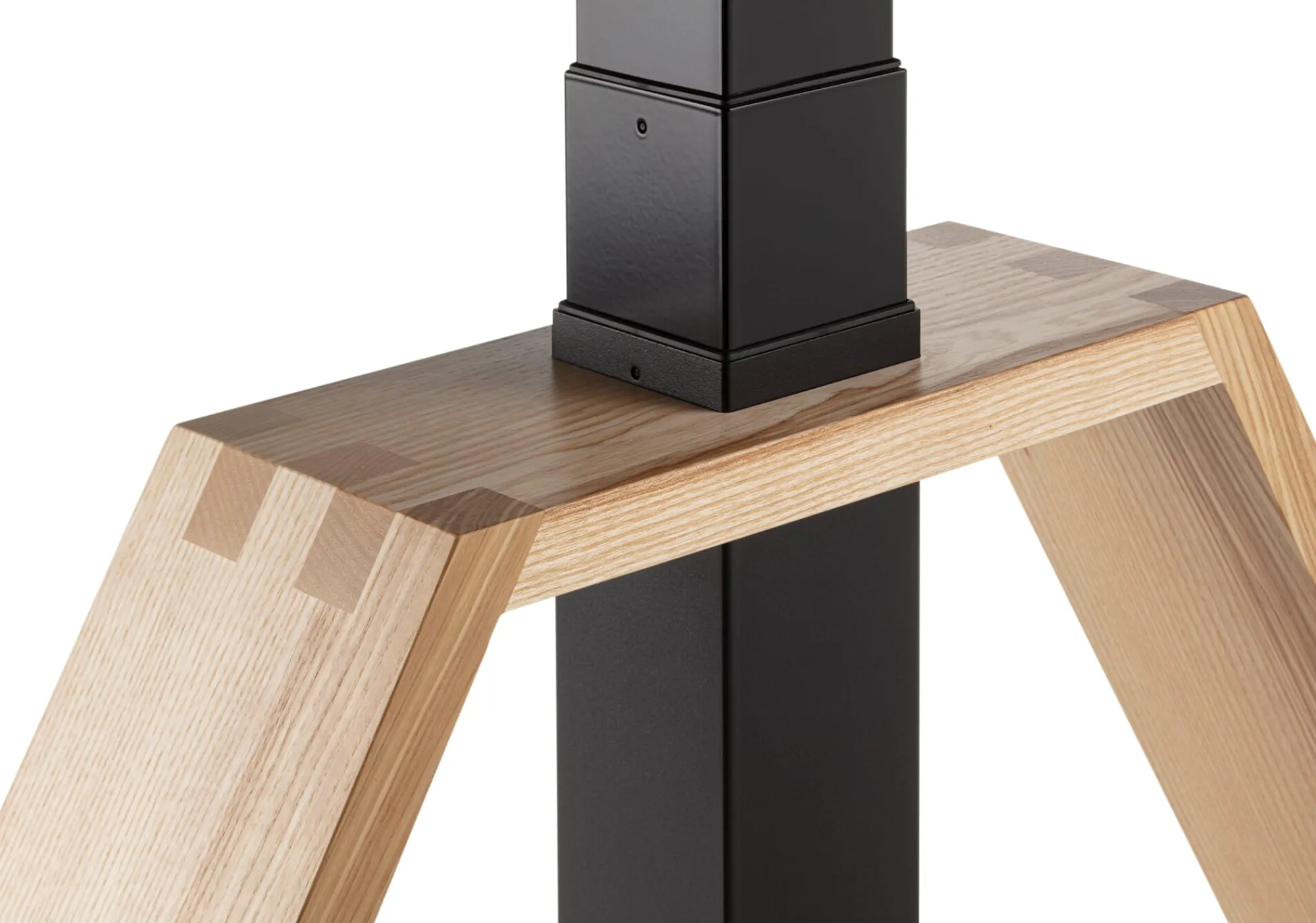 Schreibtische|Tische * Karl Westermann Steh-Sitz-Arbeitstisch Esche und Linoleum