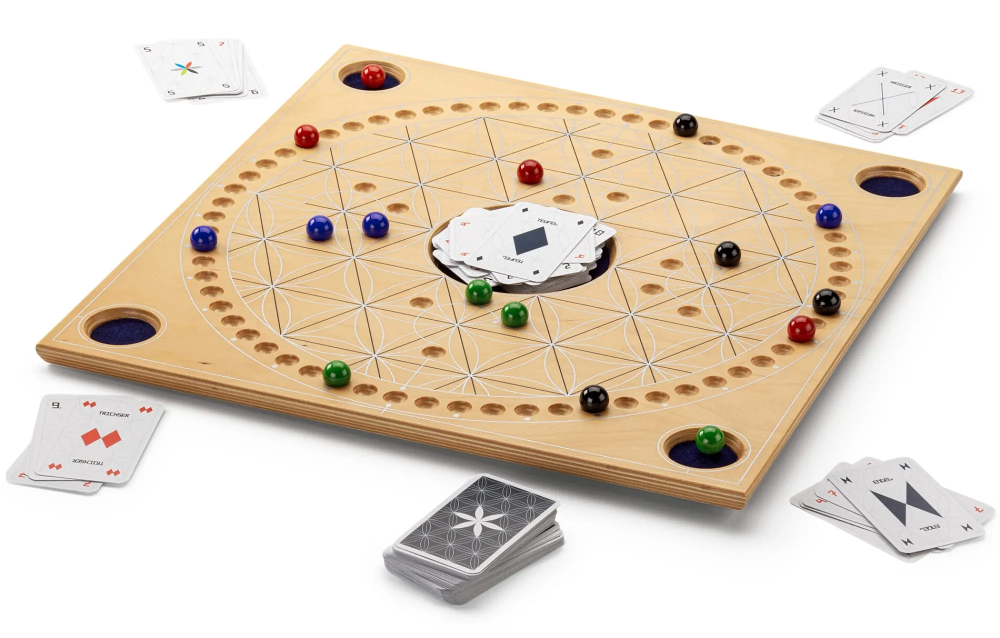 Holzspielzeug|Gesellschaftsspiele * TAC-Verlag Strategiespiel TAC klein