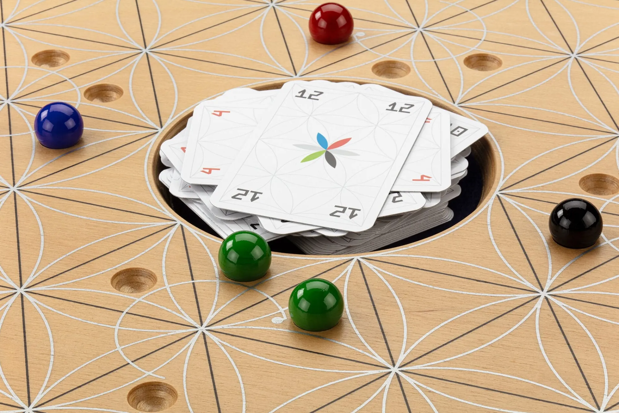 Holzspielzeug|Gesellschaftsspiele * TAC-Verlag Strategiespiel TAC klein