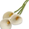 Osterdekoration * Én Gry & Sif Strauß Calla Filz weiß