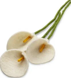 Osterdekoration * Én Gry & Sif Strauß Calla Filz weiß