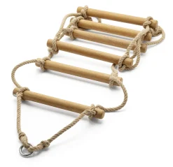 Holzspielzeug|Bewegungsspiele * Muffler Strickleiter Eichenholz