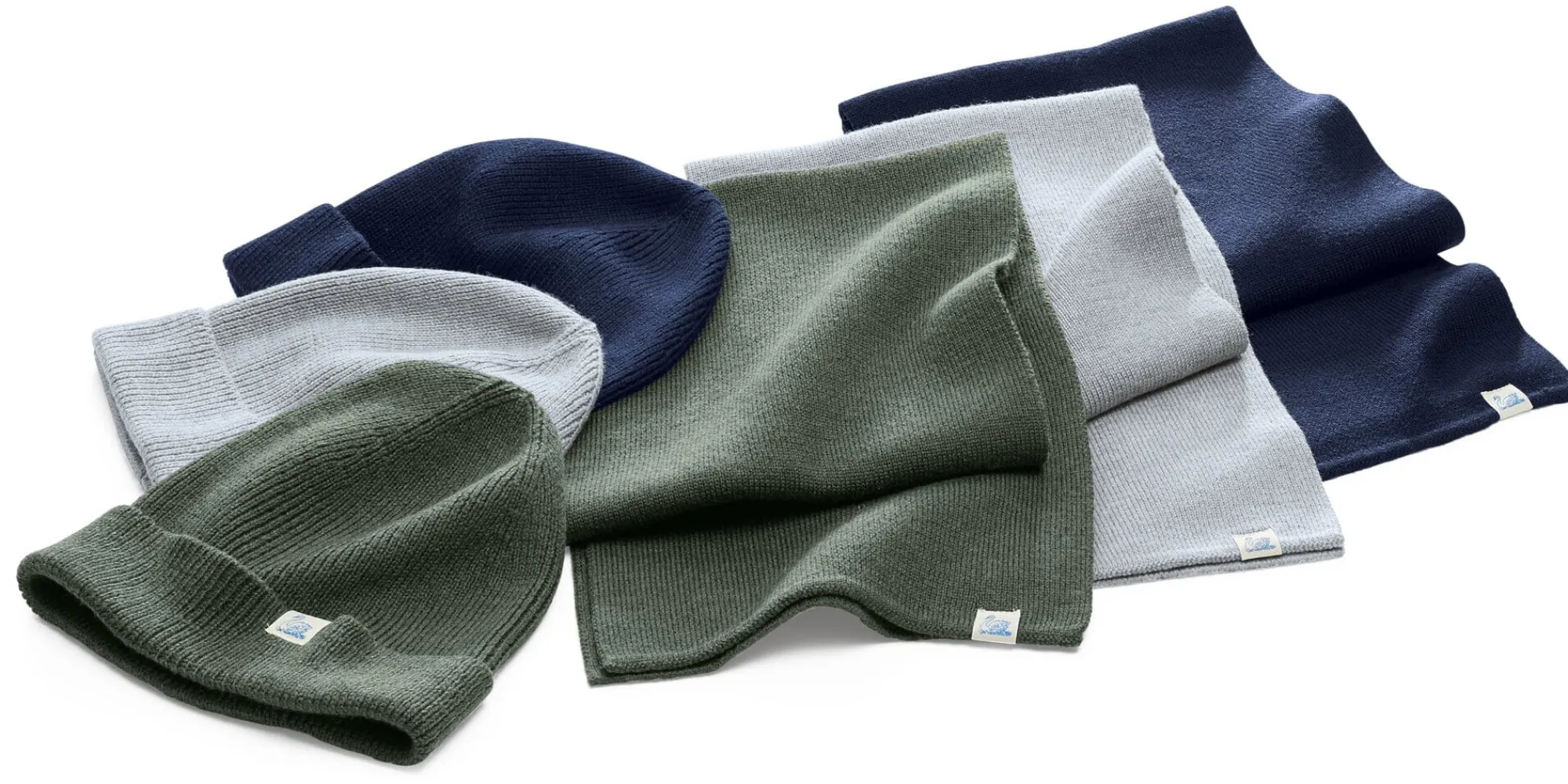 Mützen|Mützen * Merz b. Schwanen Strickmütze Merinowolle Dunkelblau