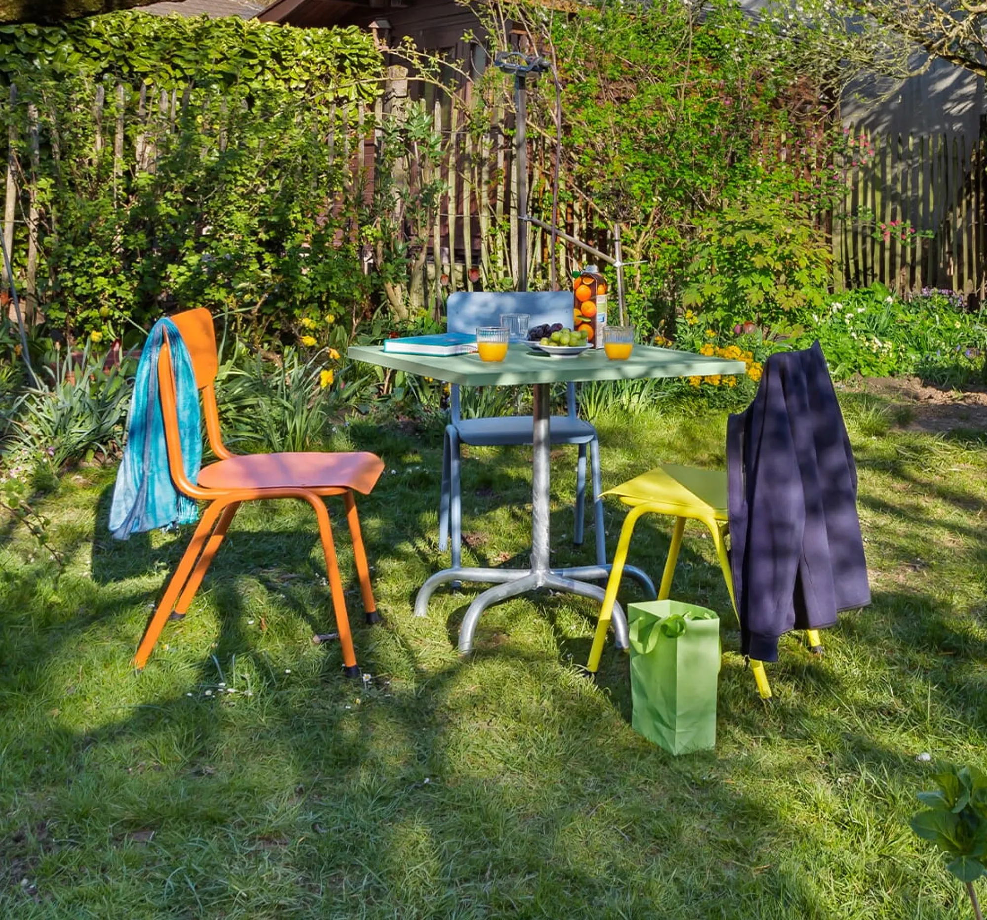 Gartenstühle * Stuhl Alu 2
