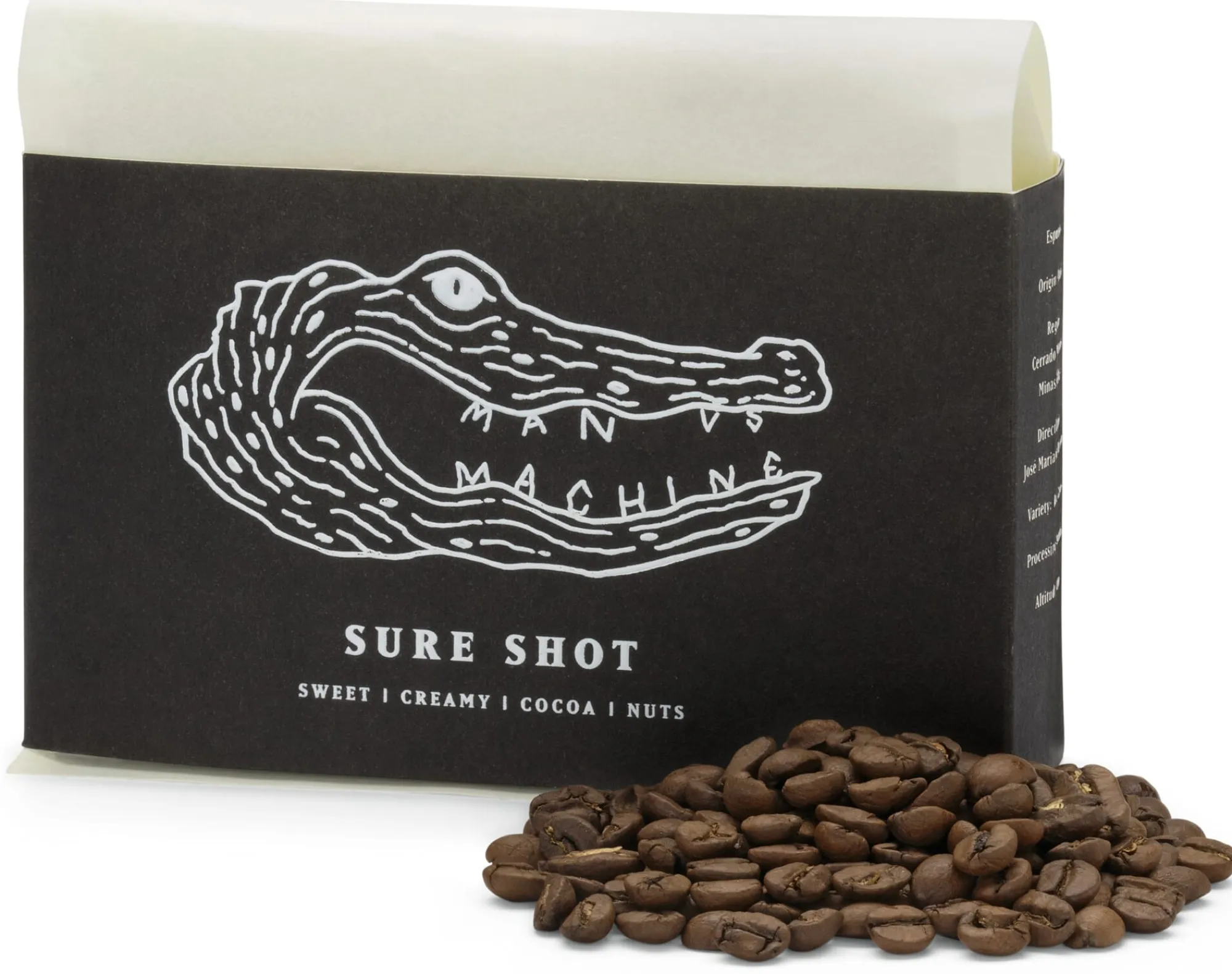 Kaffee|Espressokocher * MvsM Sure Shot, ganze Bohne