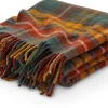 Decken * Tweedmill Textiles Tartan-Schurwolldecke Antique Buchanan