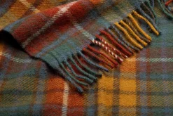 Decken * Tweedmill Textiles Tartan-Schurwolldecke Antique Buchanan