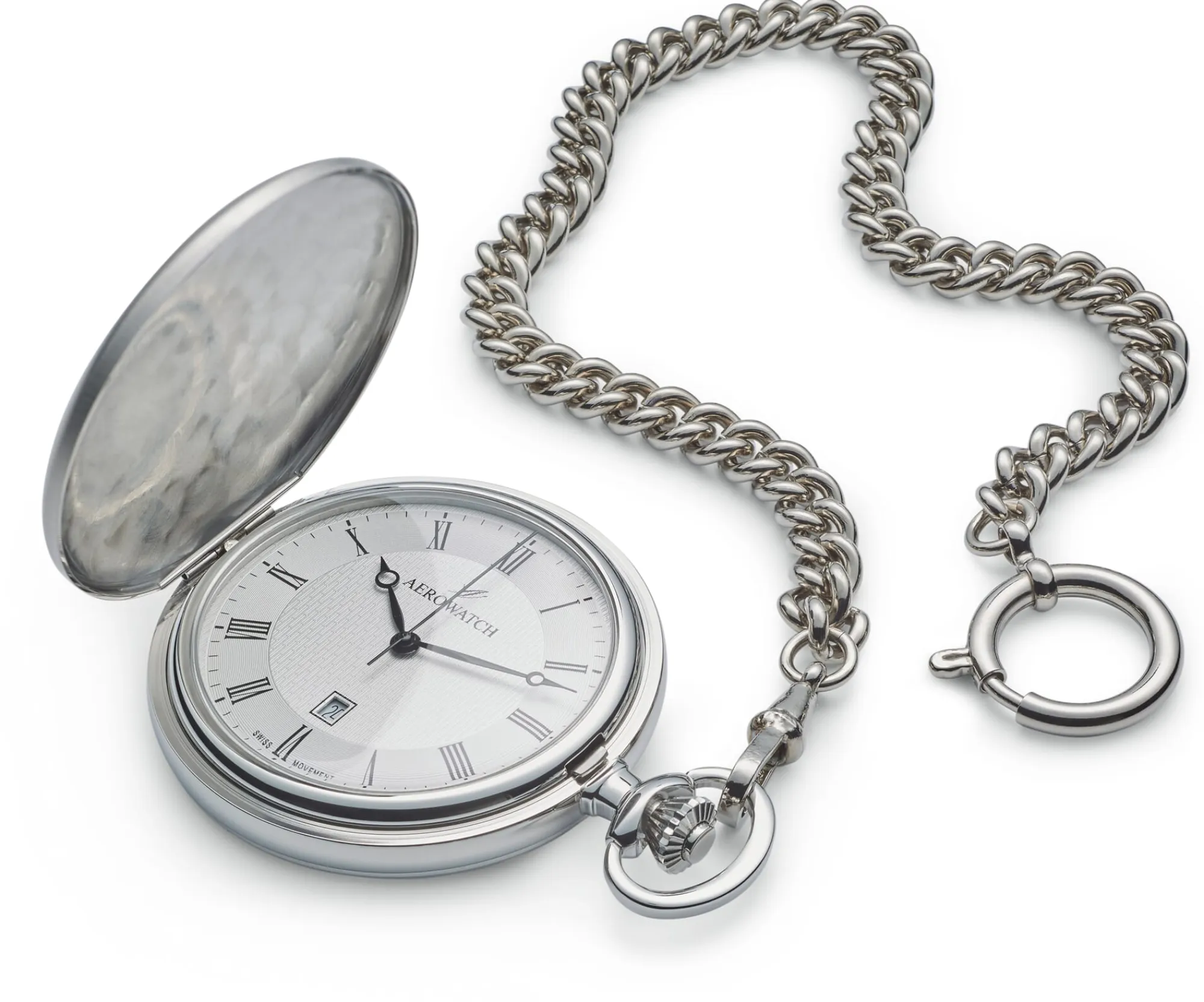 Armbanduhren|Armbanduhren * Aerowatch Taschenuhr Savonette Quarz