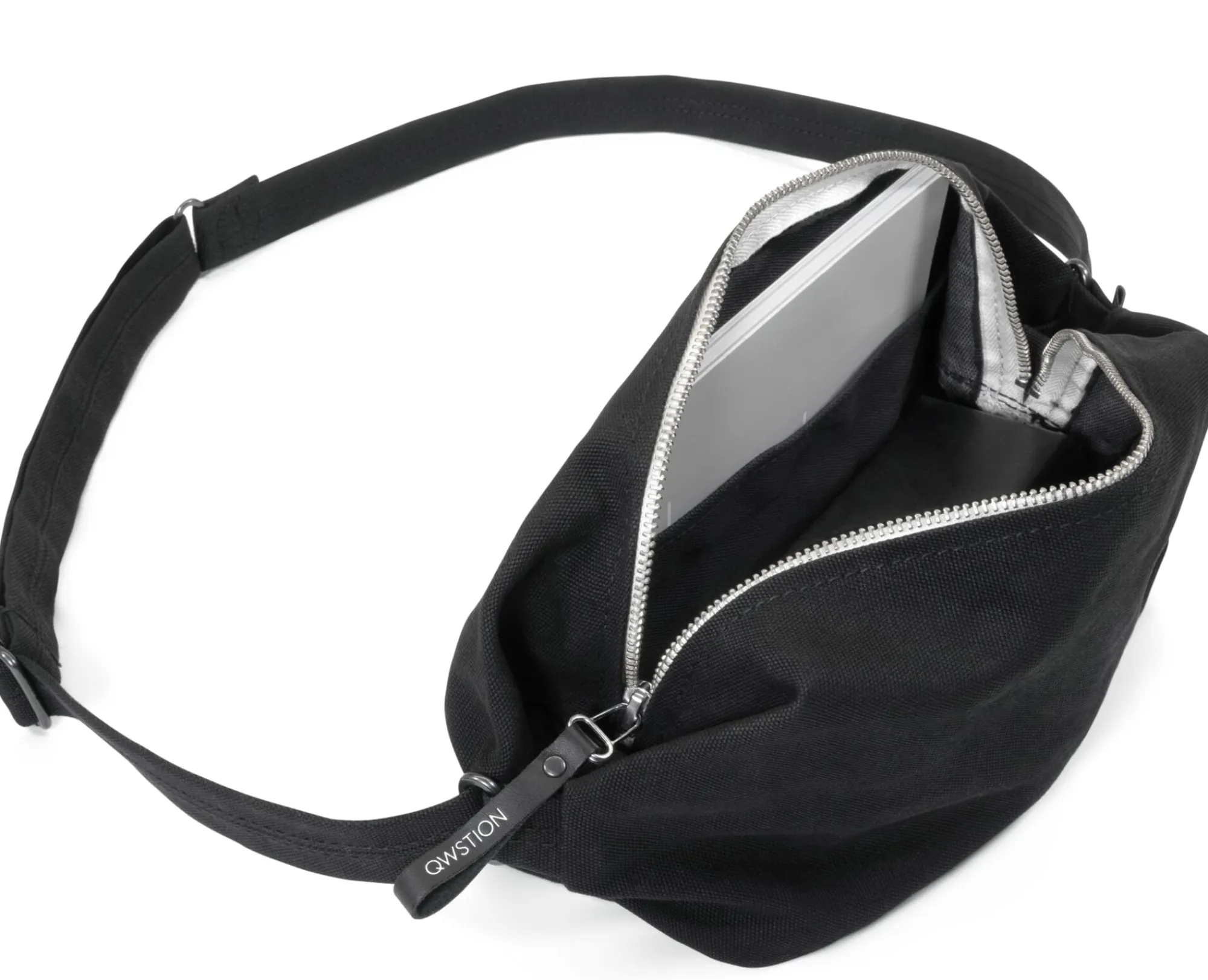 Umhänge- & Handtaschen * QWSTION Tasche Sling Bag Bananatex