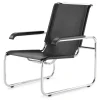 Sitzmöbel * Thonet Stahlrohrsessel S 35 Kernleder L