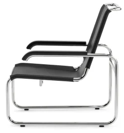 Sitzmöbel * Thonet Stahlrohrsessel S 35 Kernleder L