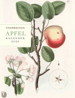 Wandkalender|Zeitplaner & Kalender * Jan Thorbecke Verlag Thorbecke Apfel-Kalender 2026