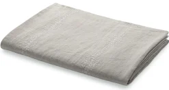 Tischwäsche * Charvet Editions Tischdecke Leinen Blätterranke Natur