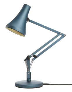 Schreibtischleuchten|Tischleuchten * Anglepoise Tischleuchte ® MiniMini Typ 90 Blaugrau