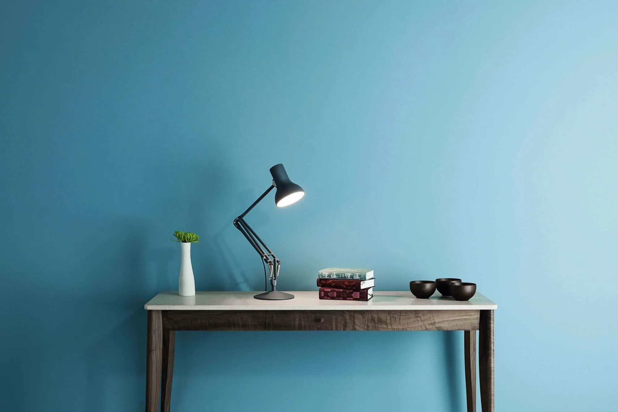 Schreibtischleuchten|Tischleuchten * Anglepoise Tischleuchte ® Mini Typ 75 Grau
