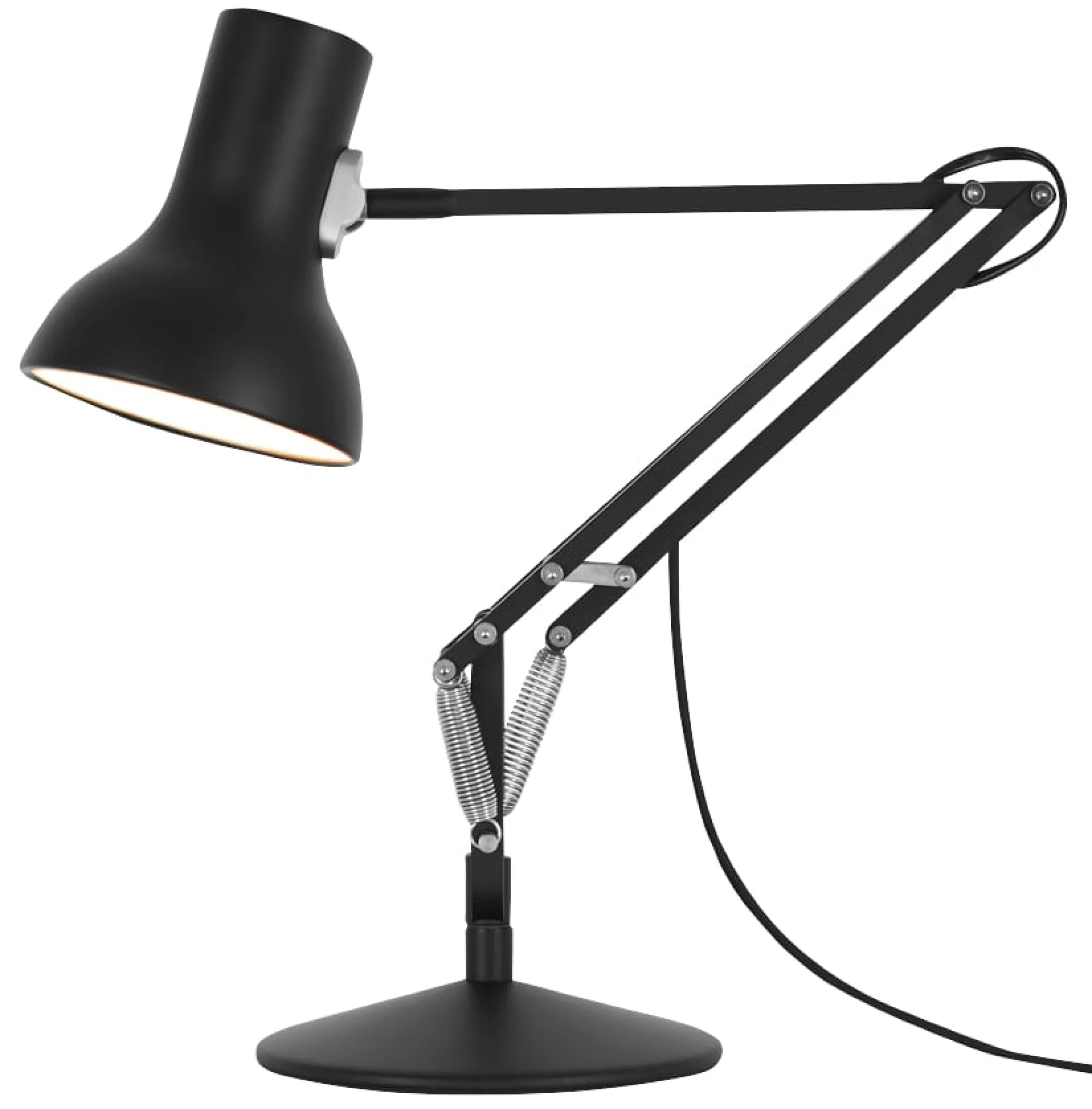 Schreibtischleuchten|Tischleuchten * Anglepoise Tischleuchte ® Mini Typ 75 Schwarz