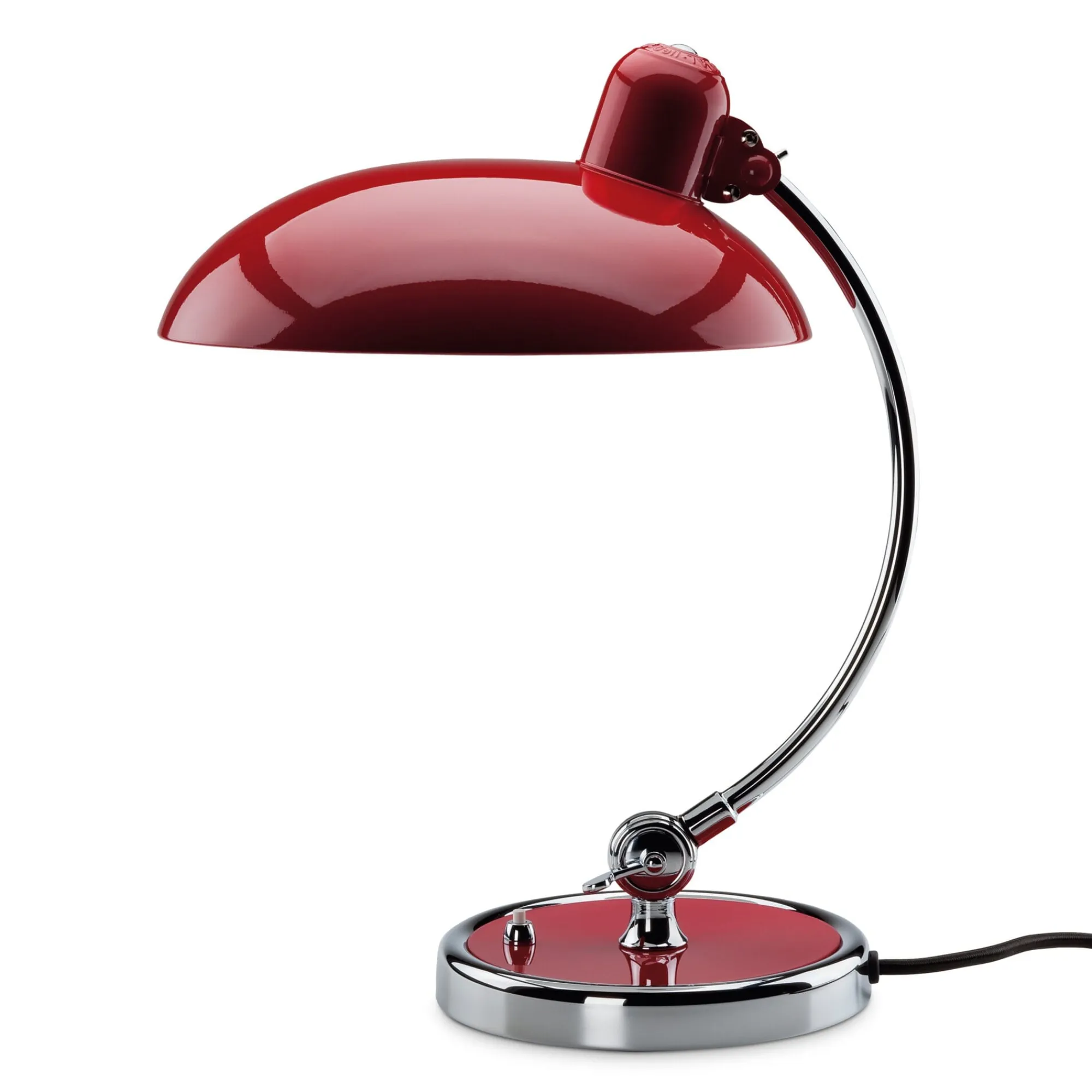 Schreibtischleuchten|Tischleuchten * Fritz Hansen Tischleuchte Kaiser idell 6631 T Rot