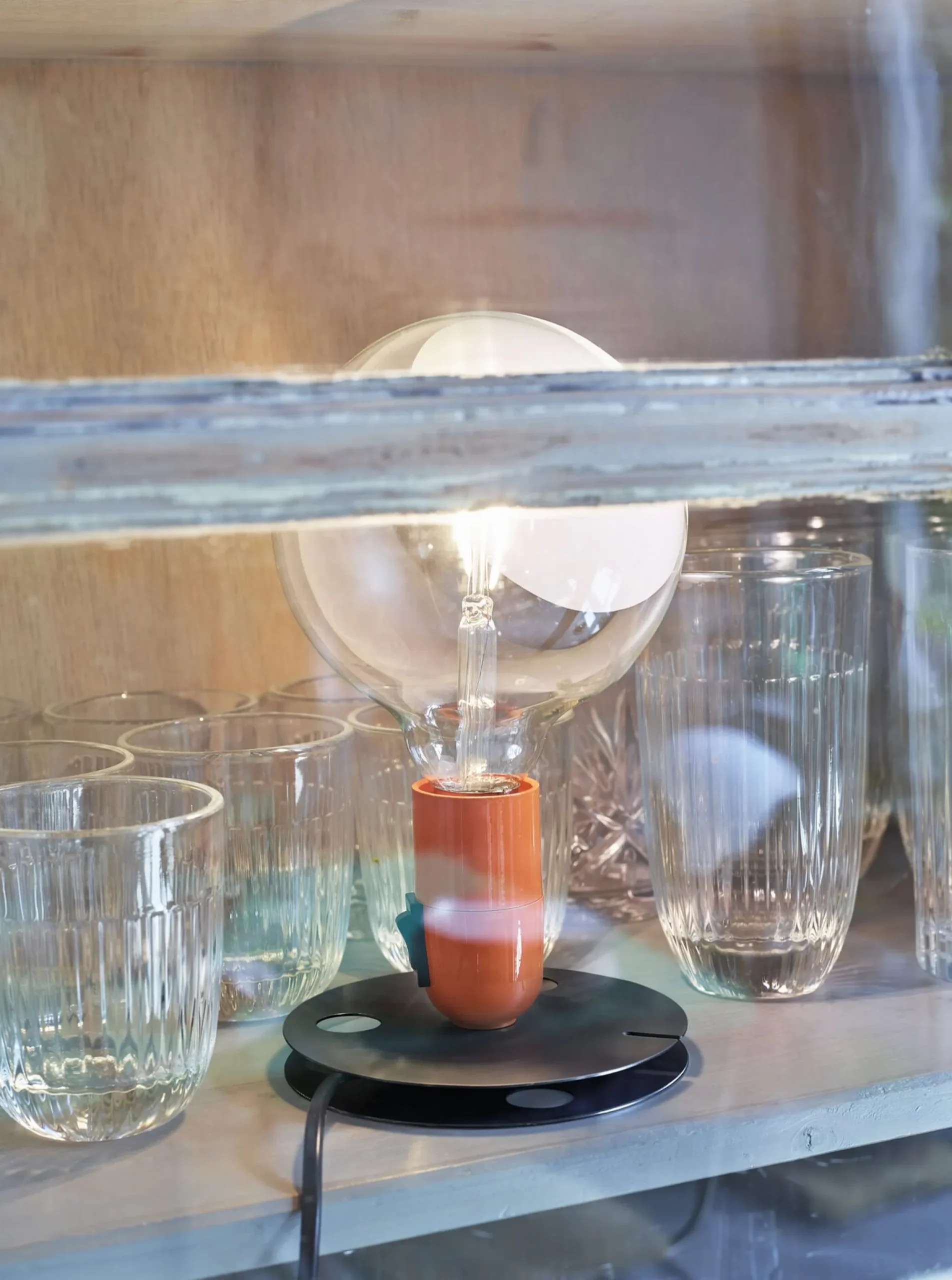 Tischleuchten * Flos Tischleuchte Lampadina Orange