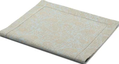 Tischwäsche * Erika Vaitkute Tischläufer Jacquard Leinen Blau