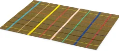 Tischwäsche * Tissage de Luz Tischset bunt kariert Oliv