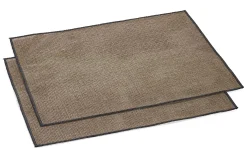 Tischwäsche * Charvet Editions Tischset Reinleinen gestärkt Schwarz