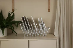 Schreibtische|Archivboxen * Radius Tischsortierer Aluminium