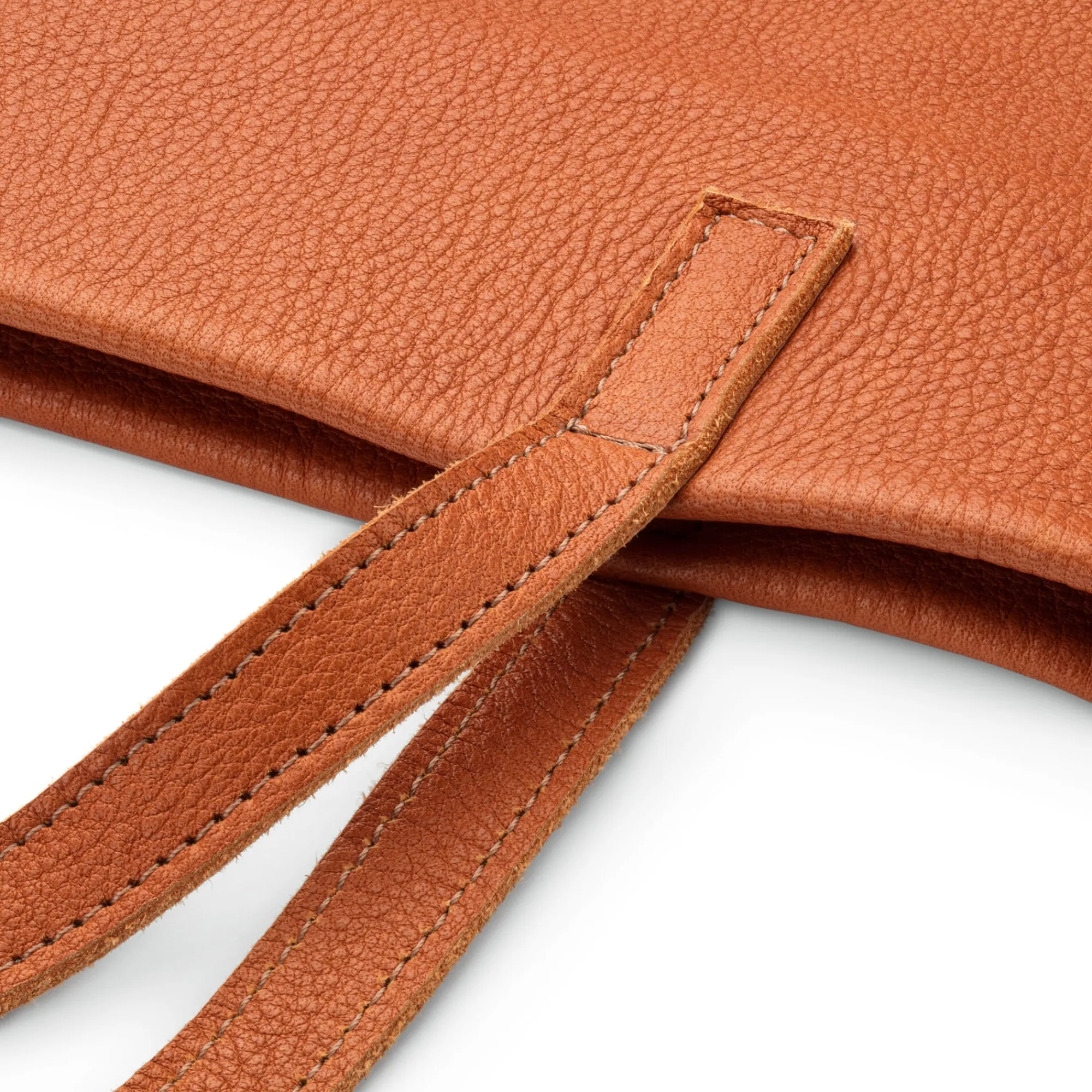 Einkaufstaschen & -Körbe * PB 0110 Tote Bag Leder, cognac