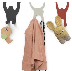 Badaccessoires|Garderobe & Diele * Türhaken Affenbande