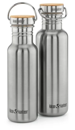 Outdoorausrüstung|Trinkflaschen * Klean Kanteen Trinkflasche Edelstahl matt