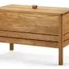 Garderobe & Diele|Sitzmöbel * Form & Refine Truhenbank Eichenholz kurz