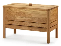 Garderobe & Diele|Sitzmöbel * Form & Refine Truhenbank Eichenholz kurz
