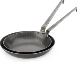 Pfannen * Turk Schmiedeeiserne Bratpfanne mit hohem Rand