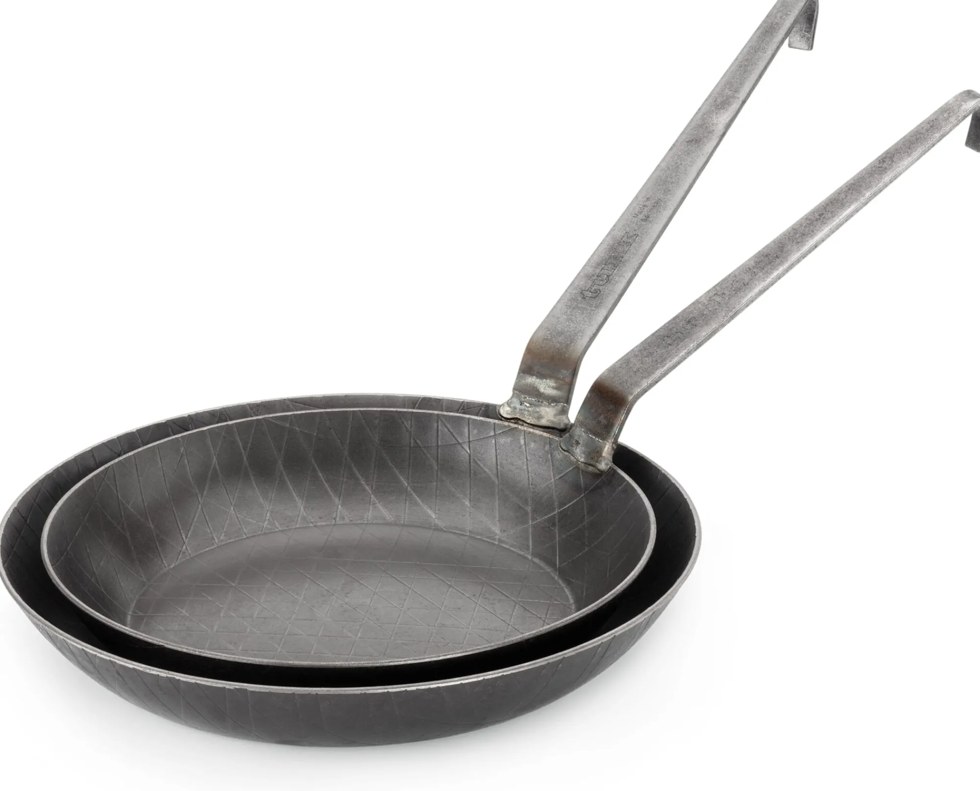 Pfannen * Turk Schmiedeeiserne Bratpfanne mit hohem Rand