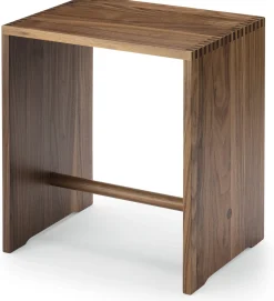 Kleinmöbel|Schränke & Regale * wb form Ulmer Hocker Nussbaumholz