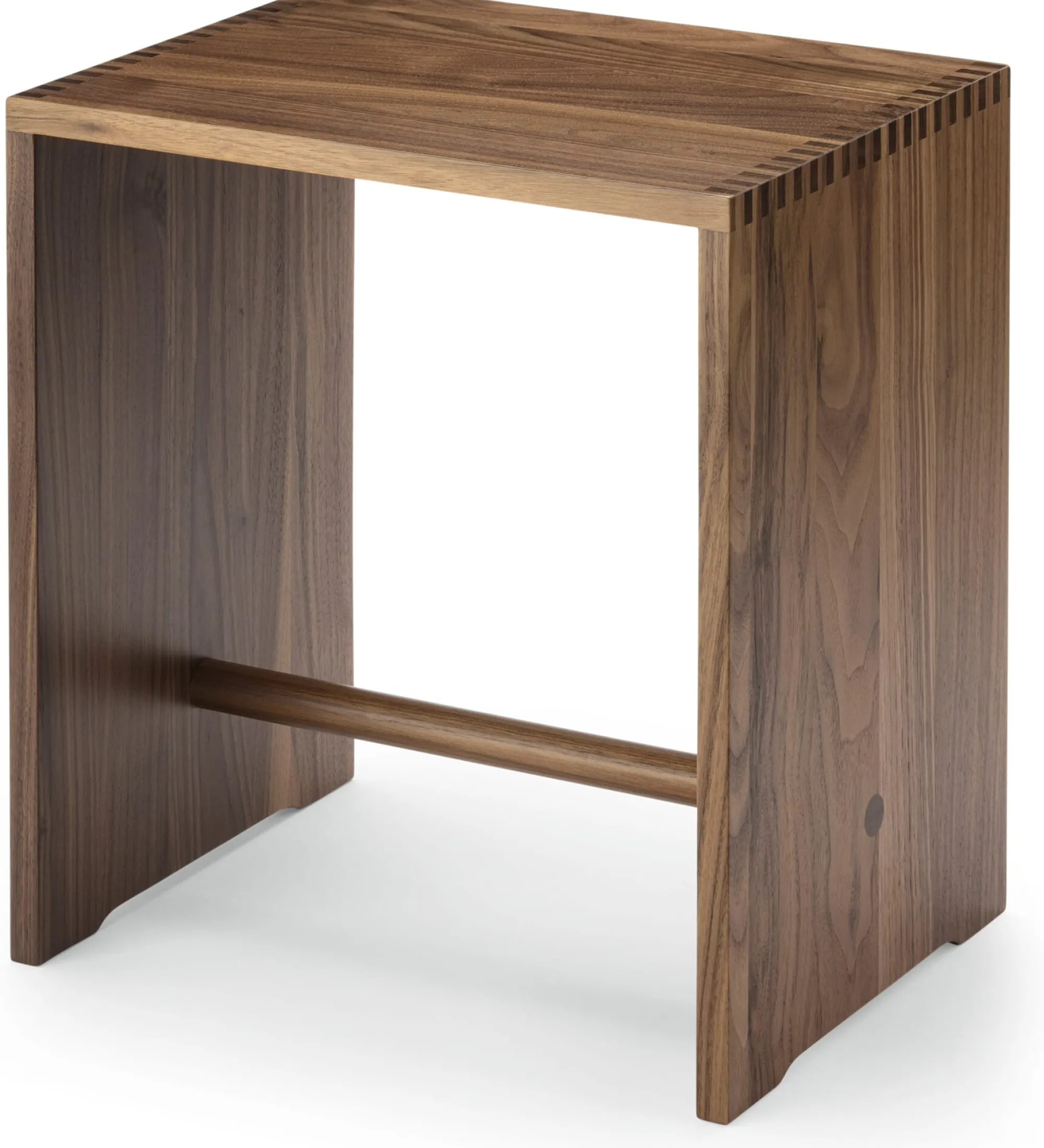 Kleinmöbel|Schränke & Regale * wb form Ulmer Hocker Nussbaumholz
