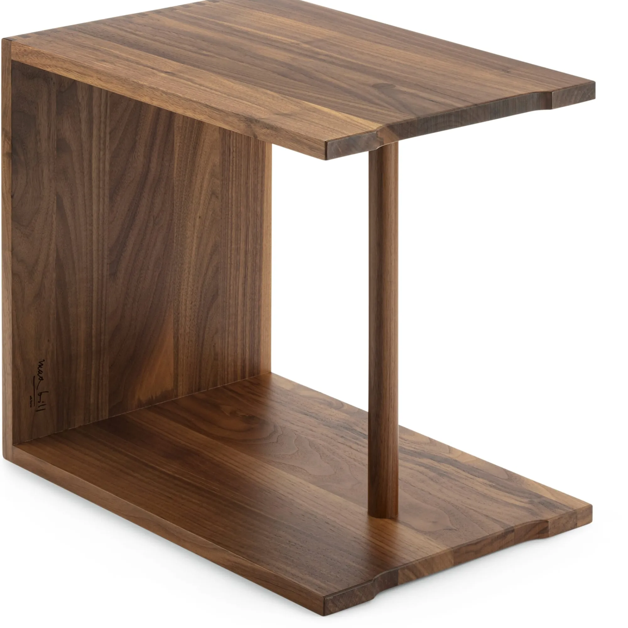 Kleinmöbel|Schränke & Regale * wb form Ulmer Hocker Nussbaumholz