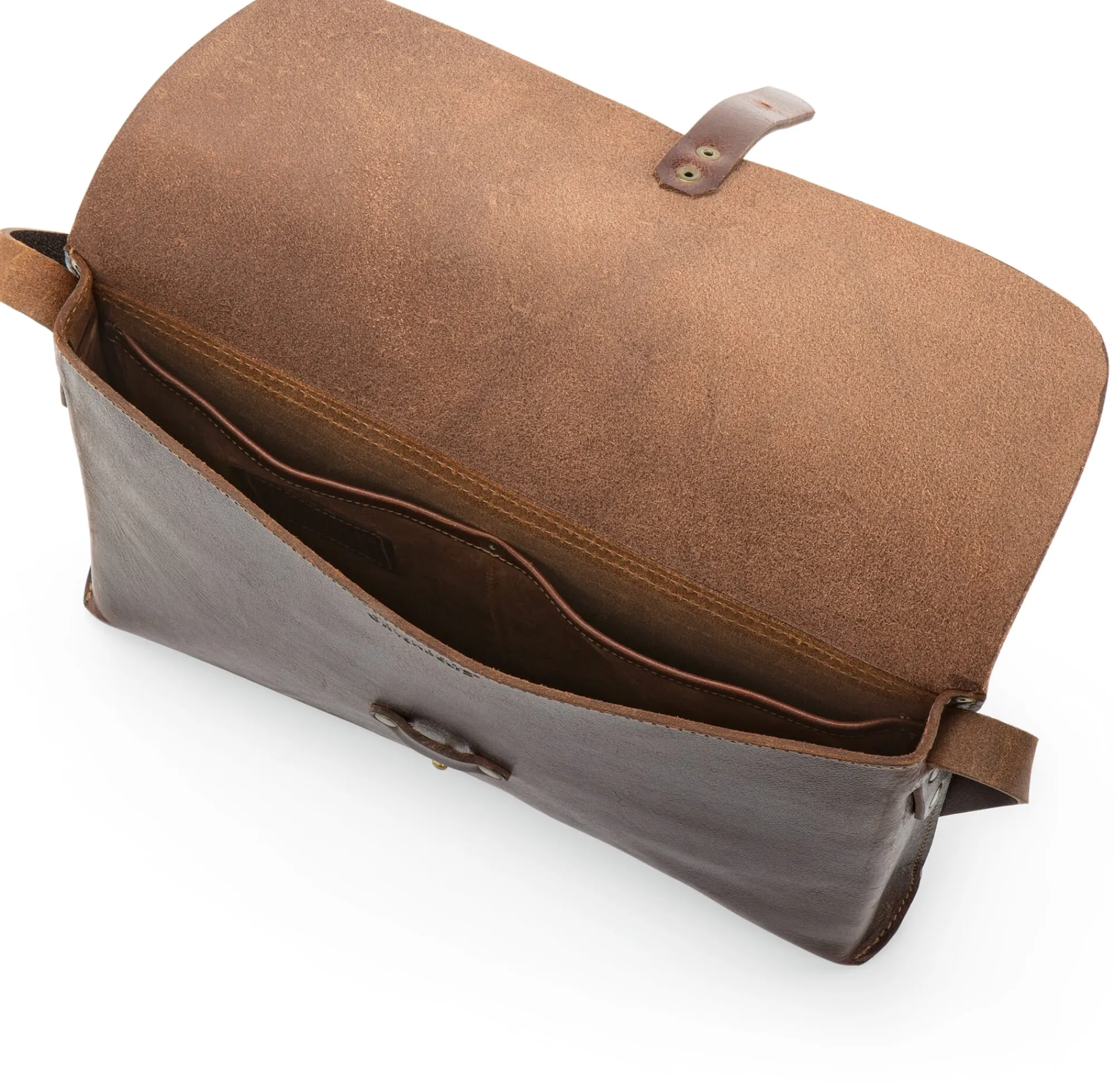Umhänge- & Handtaschen|Handtaschen * Greenbelts® Umhängetasche Rindleder, braun