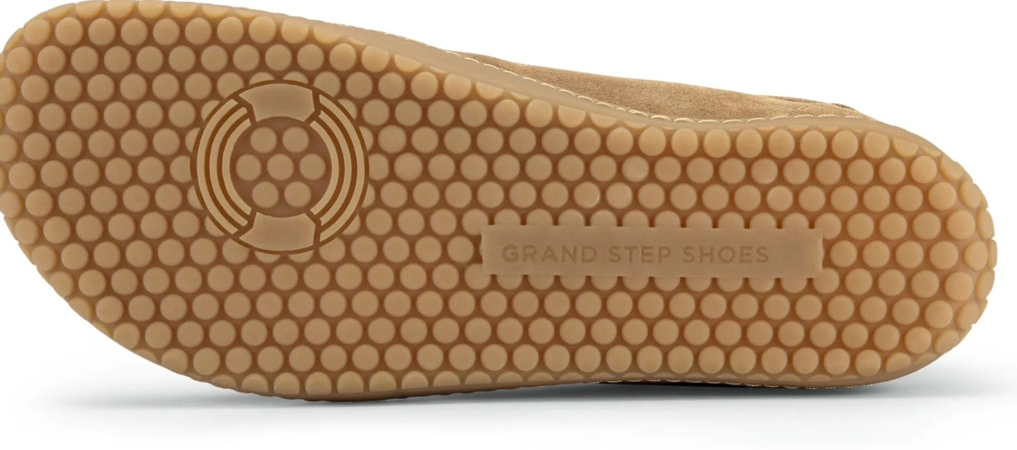 Sneaker|Freizeitschuhe * Grand Step Shoes Unisex-Barfußschuh Suede Cognac