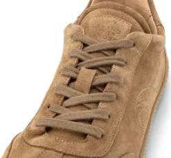 Sneaker|Freizeitschuhe * Grand Step Shoes Unisex-Barfußschuh Suede Cognac