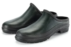 Gartenbekleidung|Gartenschuhe * Grand Step Shoes Unisex-Gartenclog Dunkelgrün