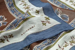 Schals & Tücher|Schals & Tücher * Moismont Unisex-Halstuch floral N° 796, Blau-Braun