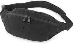 Umhänge- & Handtaschen * Melawear Unisex-Hüfttasche Baumwolle Schwarz
