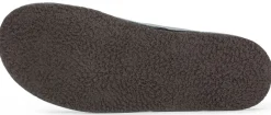 Hausschuhe|Hausschuhe * Gottstein Unisex-Lederpantoffel Blaugrau